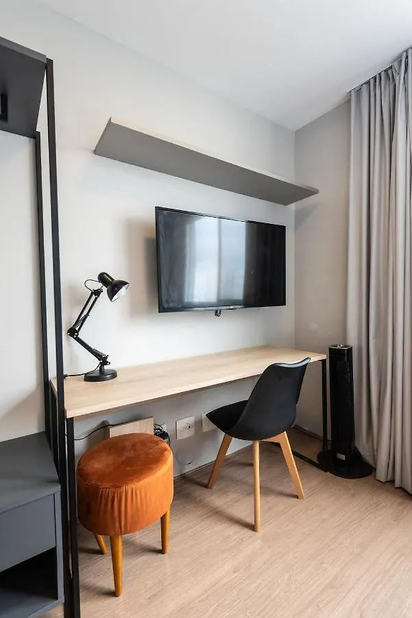 Mv136B Conforto E Praticidade Perto Da Est. Bras Sao Paulo Apartment