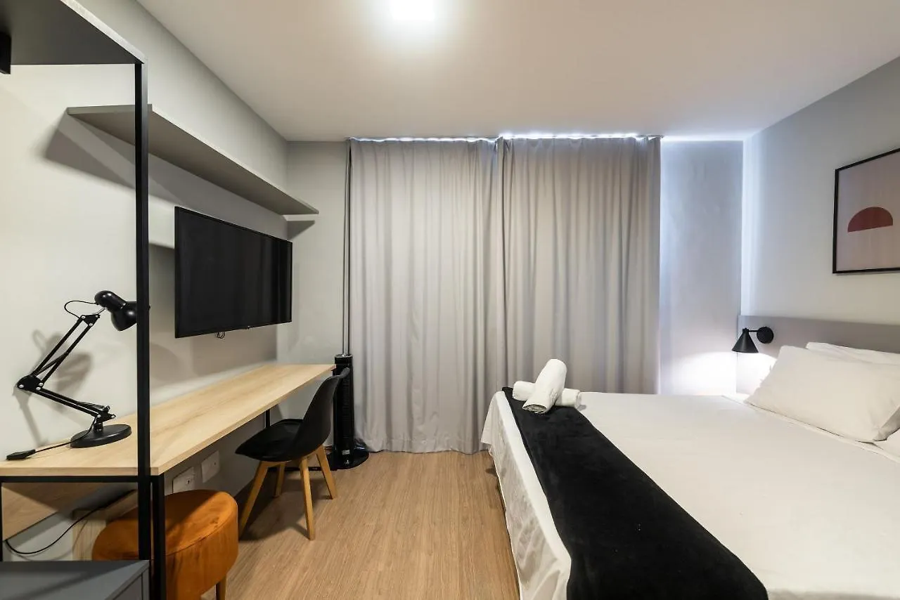 Apartment Mv136B Conforto E Praticidade Perto Da Est. Bras Sao Paulo Brazil