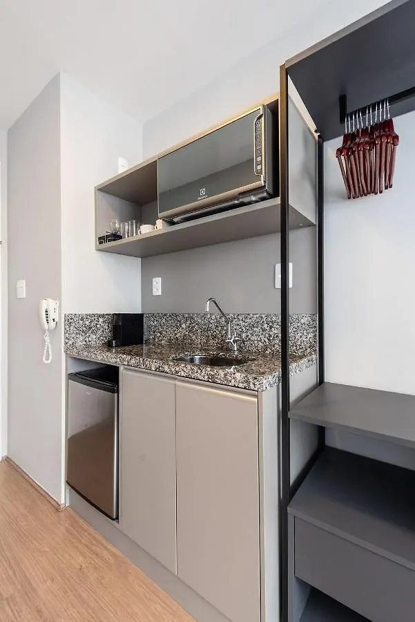 Mv136B Conforto E Praticidade Perto Da Est. Bras Sao Paulo Apartment